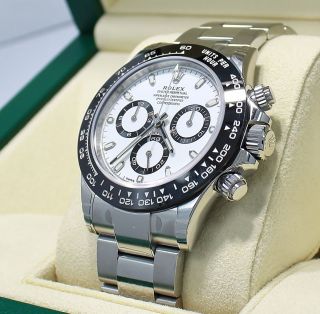 Rolex Daytona 116500LN Chrono Oyster PANDA Ceramic Bezel Watch Box Papers Unworn 3
