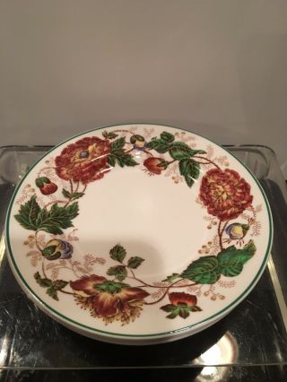 Wedgwood Of Etruria & Barlaston England Rust " Surrey " 4 Bread And Butter Plates