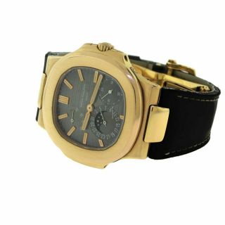 Patek Philippe Nautilus 5712R - 001 Rose Gold Leather Strap Watch (P - 72) 2