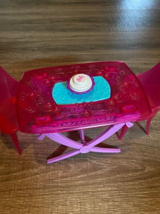 Barbie Dream House Table And Set Of 2 Chairs 2