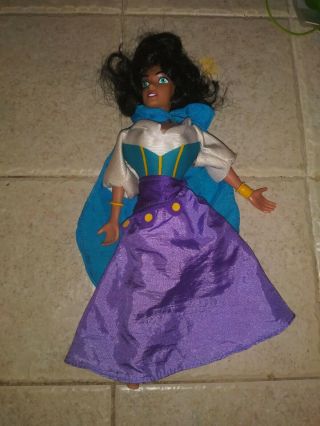 Disney Esmerelda,  Hunchback Of Notre Dame 10 Inch Barbie Doll Burger King Promo