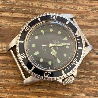 Rolex Submariner Ref.  5513 Vintage Watch Circa 1965 Gilt Era Dome Crystal
