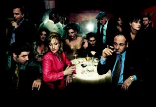The Sopranos Canvas Wall Art,  Color Hi - Resolution Giclee Printing,  Made In Usa