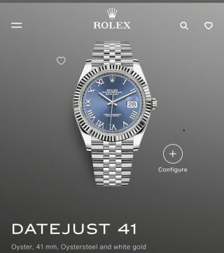 Rolex Datejust 41 126334 Jubilee Stainless Fluted Blue Roman Dial Watch 2019