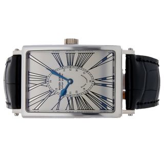Roger Dubuis Much More White Gold Auto Silver Dial Mens Strap Watch M34 2