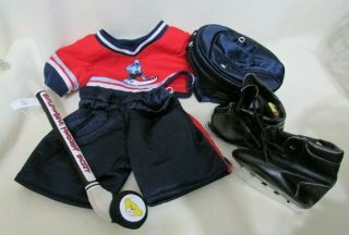 Build A Bear Clothes Complete Ice Hockey Outfit With Ice Skates