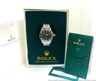 Extremely Rare Rolex 5512 Submariner Pointed Crown Guard Underlinetropical Dial