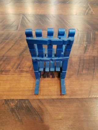 Wooden Handcrafted Doll Size Clothespin Rocking Chair 7 