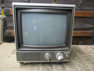 Vintage Panasonic Color Tv 10.  5 " Diagonal Model Ct - 1110d