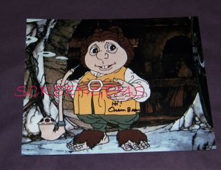 Orson Bean " The Hobbit " Rare Signed Photo Rankin Bass Animated Tv Special