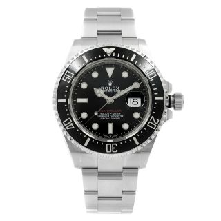 Rolex Sea - Dweller Red Black On Black Steel Ceramic Automatic Mens Watch 126600