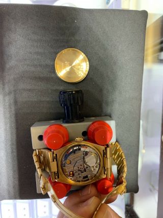Rolex Day - Date 18k Yellow Gold Oysterquartz Quartz President Men ' s Watch 19018 2