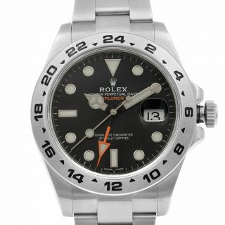 Rolex Explorer II Stainless Steel Black Dial Automatic Mens Watch 216570 2