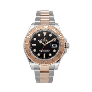Rolex Yacht - Master Auto Steel Everose Gold Mens Oyster Bracelet Watch 116621