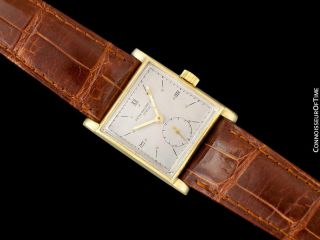 1943 PATEK PHILIPPE Vintage Mens 18K Gold Watch - & Papers 2