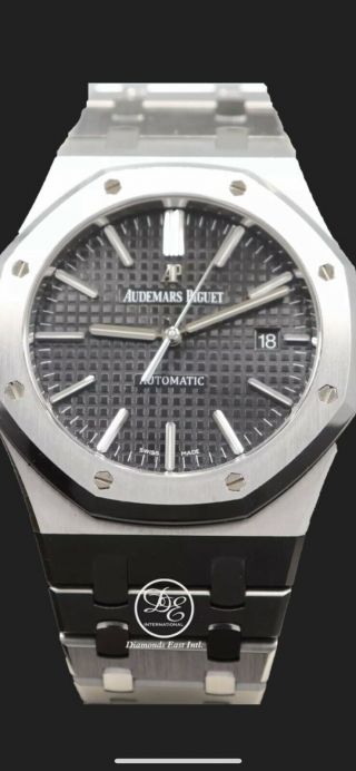 Audemars Piguet Royal Oak 41mm Black Dial Watch 15400ST.  OO.  1220ST.  01 2
