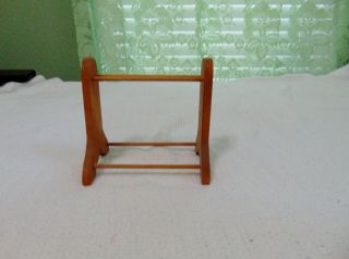 WOOD QUILT RACK FOR 8 TO 10 INCH DOLLS PRICED AT JUST $5.  00 LOOK 3