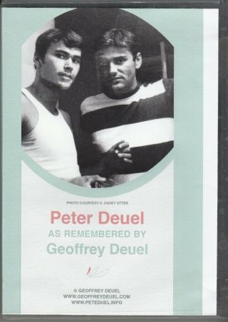 Peter Deuel Pete Duel Three Disc Set Dvd Geoffrey Deuel