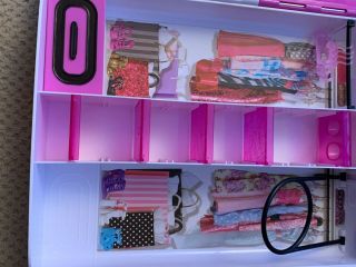 Barbie closet and carrying case and doll 2