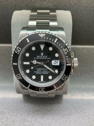 Rolex Submariner 116610ln Ceramic Stainless Steel Automatic