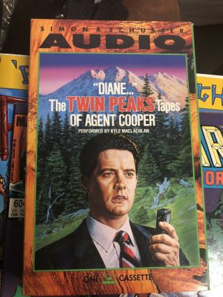 Diane: The Twin Peaks Tapes Of Agent Cooper Audio Book Cassette Kyle Maclachlan