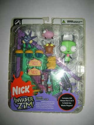 Invader Zim Doggie Disguise Gir Action Figure Palisades Toys