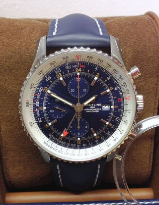 Breitling Navitimer A24322 Chronograph Gmt 46 Box And Papers 2020 Unworn
