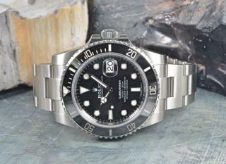 2020 - Rolex Submariner 116610ln Black Date Dial W/ Boxes,  Papers,  Booklets
