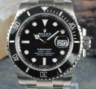2020 - Rolex Submariner 116610LN Black Date Dial w/ Boxes,  Papers,  Booklets 2
