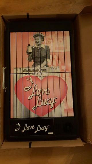 Limited Edition Nib I Love Lucy Lucille Ball Power Picture Collectible Art