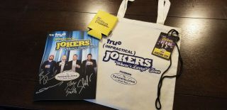 Impractical Jokers Signed Poster Vip Package
