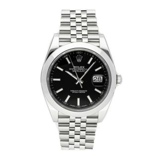 Rolex Datejust Auto 41mm Steel Mens Jubilee Bracelet Watch 126300