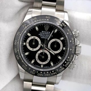 Rolex Cosmograph Daytona 116500LN Black Stainless Steel Mens Watch 2