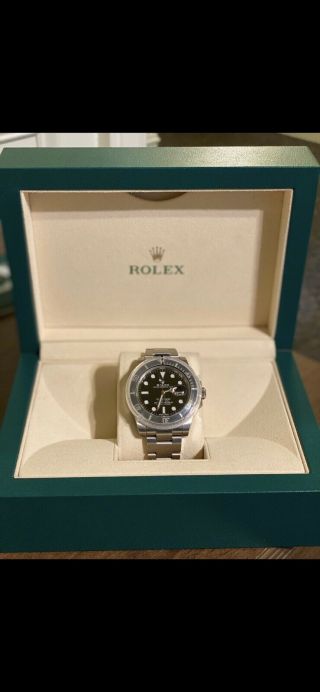 2017 Rolex Submariner Date Model 116610ln 40mm Black Dial W/ Box & Booklet,  Card