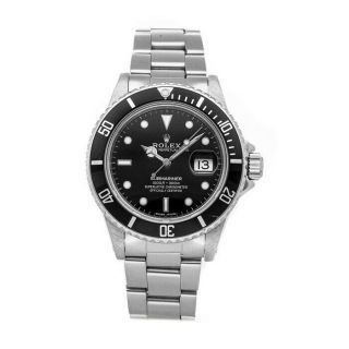 Rolex Submariner Auto 40mm Steel Mens Oyster Bracelet Watch Date 16800