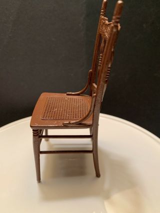Dollhouse Miniature Chair Made From Chrysnbon Kit.  Plastic But Realistic 2