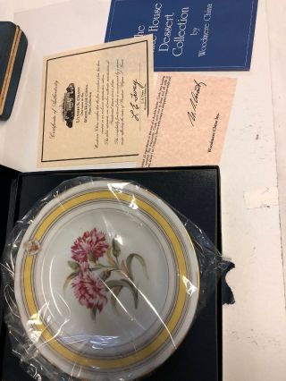 Woodmere China White House Dessert Plate - Ulysses S.  Grant - Open Box