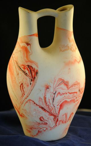 Vintage Nemadji Usa Clay Pottery Wedding Vase