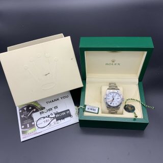 Rolex Explorer Ii 216570 42mm Model Steel Watch White Face & 24 Hour Bezel