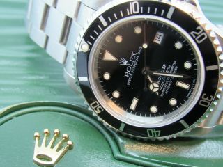 Rolex " Sea Dweller " 16600 Stainless Steel Watch Year 1991 No Papers.