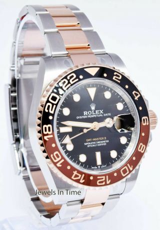 Rolex GMT - Master II Root Beer Ceramic 18k Gold Steel Box/Papers 126711CHNR 3
