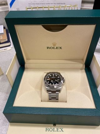 Rolex Explorer Ii 216570 Black Dial 42mm Stainless Steel Boxes/papers