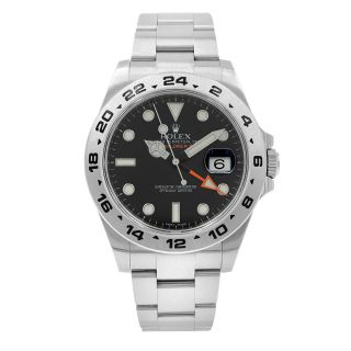 Rolex Explorer Ii 216570 Bkso Black Dial Stainless Steel Automatic Men 