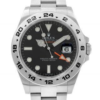 Rolex Explorer II 216570 BKSO Black Dial Stainless Steel Automatic Men ' s Watch 2