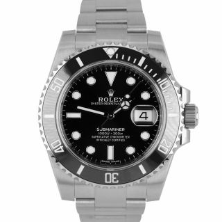 JUNE 2020 Rolex Submariner Date 116610LN Stainless Black Ceramic Watch 3