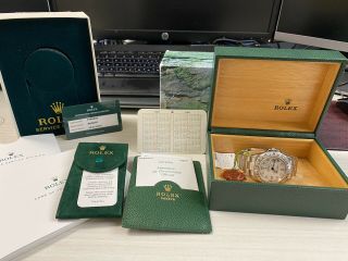 Rolex Explorer Ii 16570 Polar 2005 Box And Papers W/ Service Papers