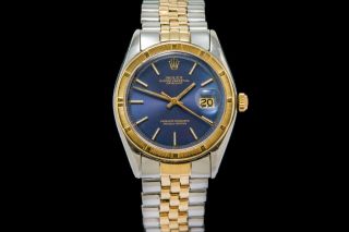 Rolex Datejust ref 1625 with striking Blue Dial 2