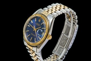 Rolex Datejust ref 1625 with striking Blue Dial 3
