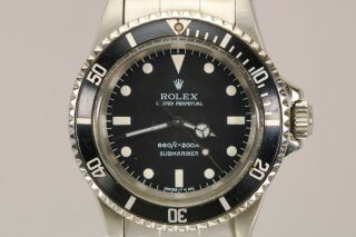 Rolex Submariner Ref 5513 Vintage Automatic Dive Watch Circa 1960s