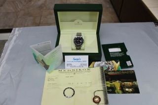 Rolex Gmt - Master Ii (model 16710 T) Series " D " Circa 2005 Oyster Band 40mm Watch